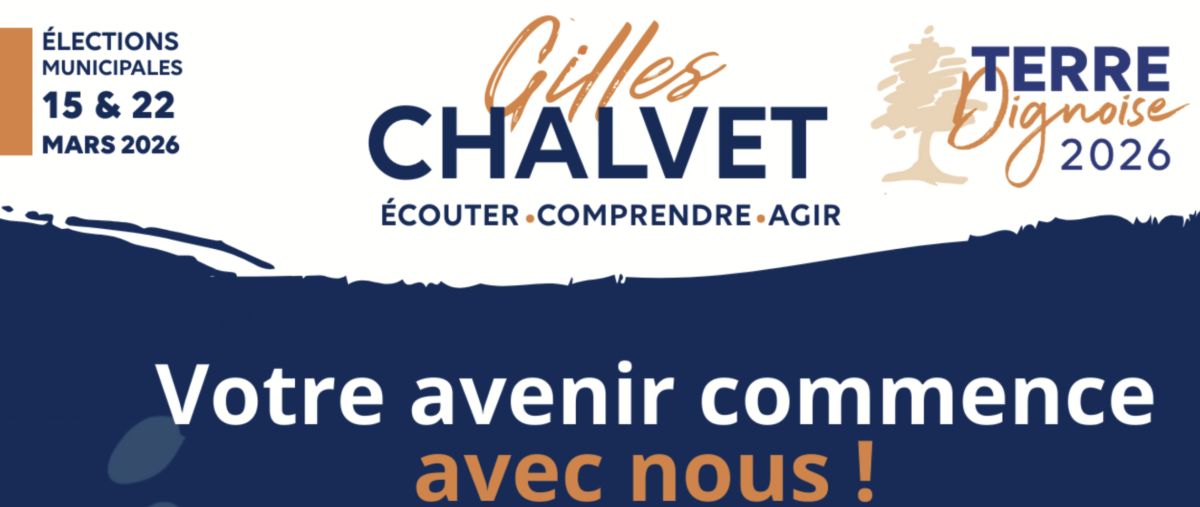 Profession de foi Gilles CHALVET